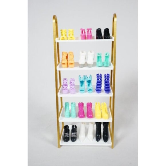 Display Shelves for Miniatures - Storage Shelf Display Showcase Doll Furniture - Picture 5 of 7